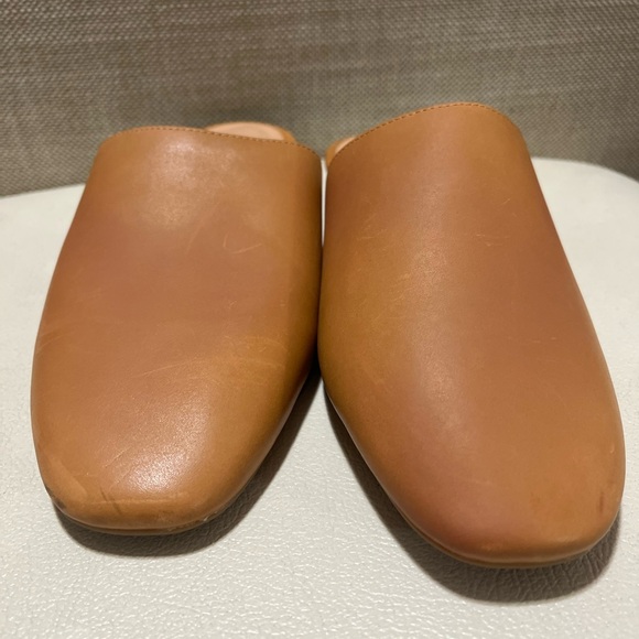 Madewell The Cory Brown Leather Women's Mules Size 9 - Picture 4 of 11